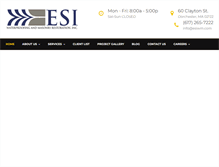 Tablet Screenshot of esiwaterproofingmasonryrestoration.com